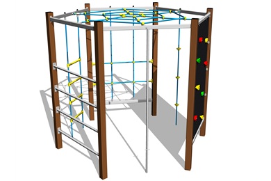 Kletter - und Balancierelemente 2m