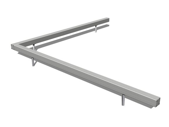 Doppelbalancierbalken KL201K - metall (f.h. 1 m)