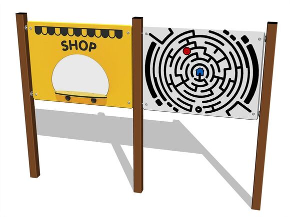 Spieltafel EDP6204KW - braun