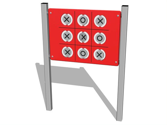 Tic-Tac-Toe - silber