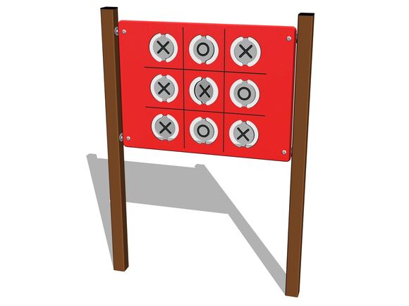 Tic-Tac-Toe - braun
