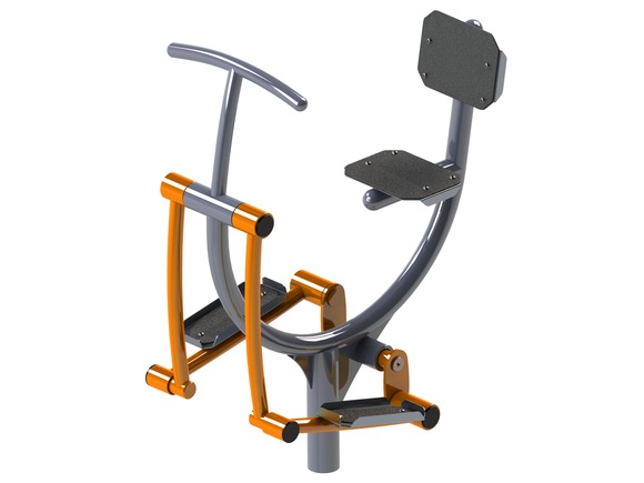 Fitness-Element FP-016SO Fahrradsimulator (orbi-bike) - orange