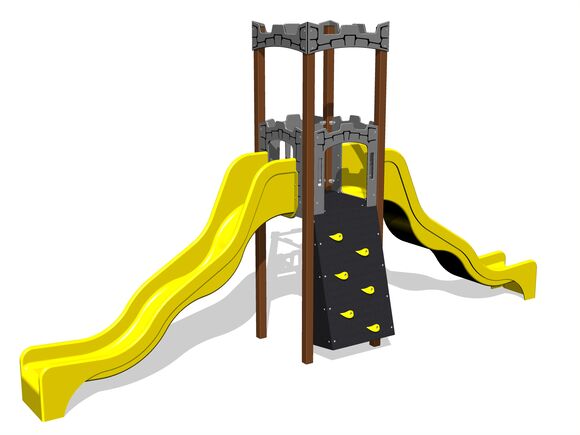 Burgspielset UNH1039KW - braun