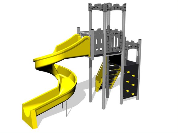 Burgspielset UNH2067KS - silber