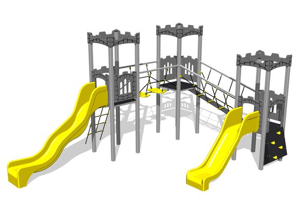 Burgspielset UNH3016KS - silber