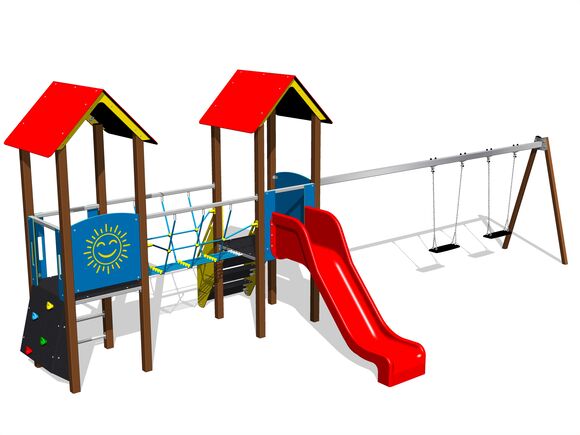 Klassische Spielaufstellung UNK2025KW - braun