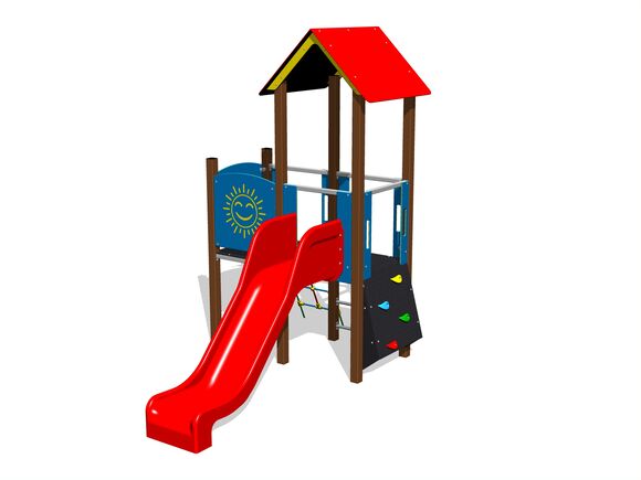 Klassische Spielaufstellung UNK2061KW - braun
