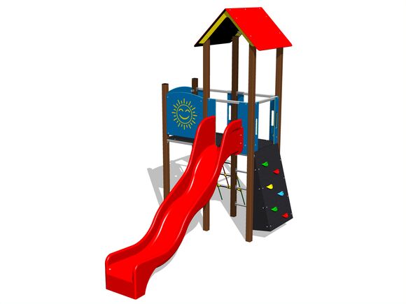 Klassische Spielaufstellung UNK2061KW - braun