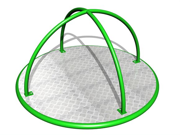 Karussell zum Stehen KON0005KG (Durchmesser 1,25 m) - grün