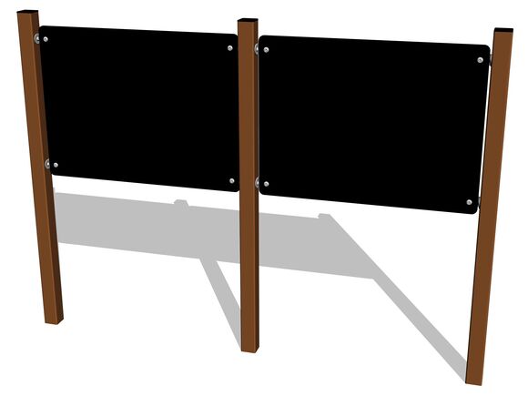 Doppel-Zeichentafel TKV6200KW - braun