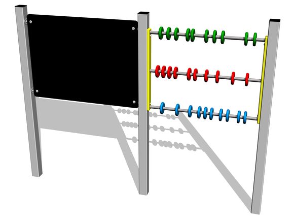 Zeichen - und Rechentafel KTP6201KS - silber