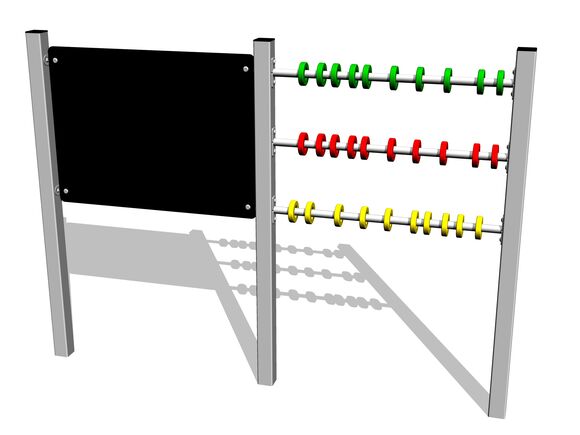 Zeichen - und Rechentafel KTP6201KS - silber