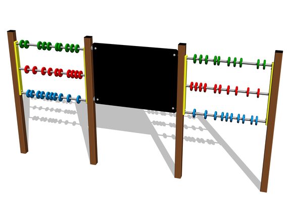 Zeichen - und Rechentafeln KTP6302KW - braun
