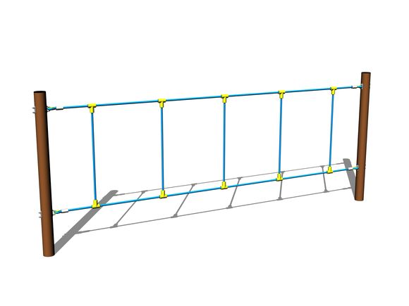 Seile zum Überqueren LP020KW - braun
