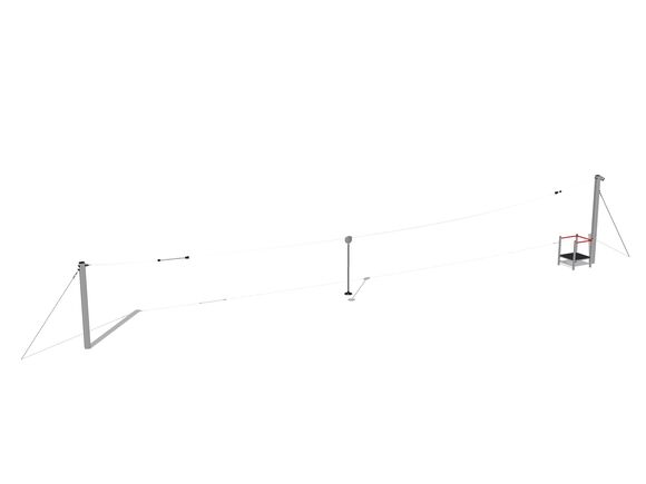 Balken-Seilbahn LD011K - verzinkt
