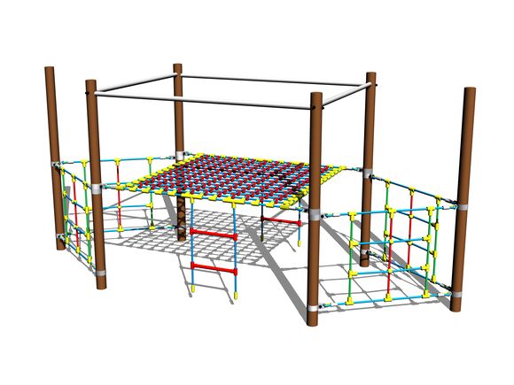 Seilschiff LP150KW - braun (f.h. 1 m)