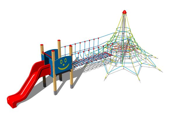 Seilpyramide mit Turm PY831D (1,0 m)