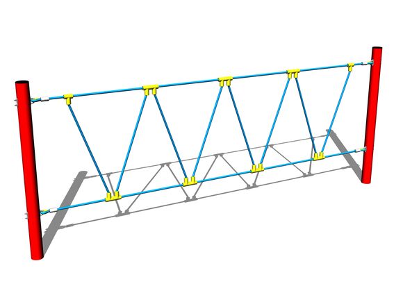 Seilnetz LP070KR - rot