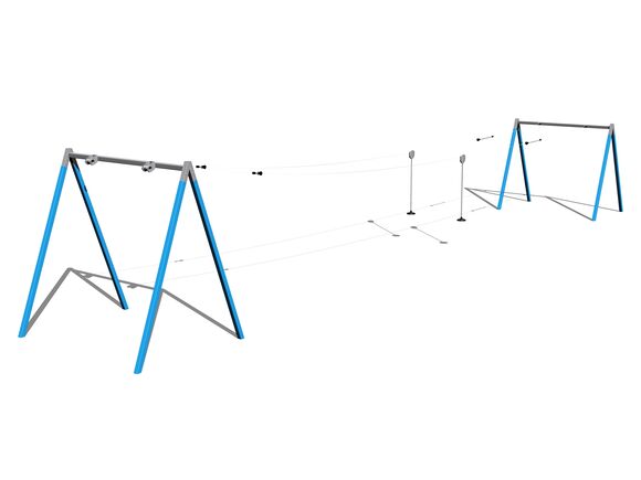 Seilbahn A-Form LD030KB - blau
