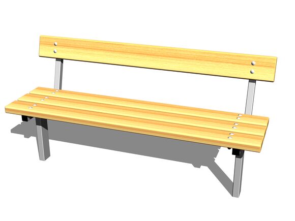 Bank LAV0116ZD (mit Rückenlehne)