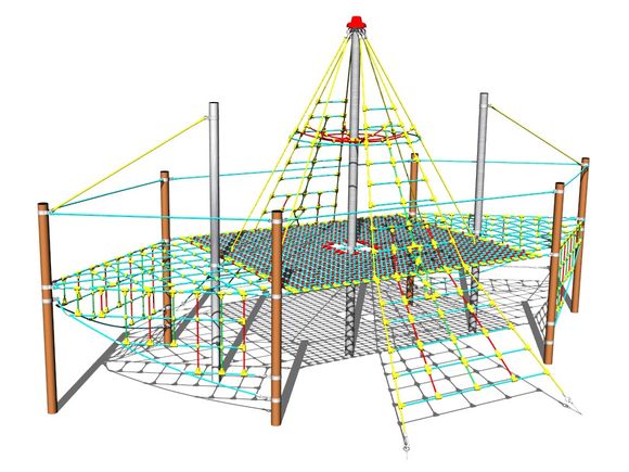 Seilschiff LP160KW - braun