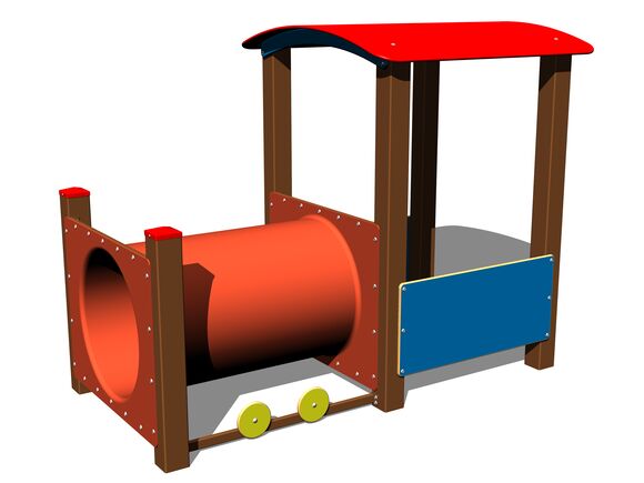 Lokomotive MA110KW - braun