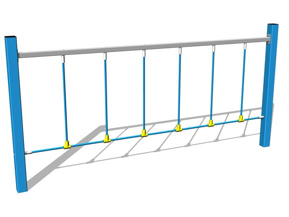 Affenspur Springseil - blau