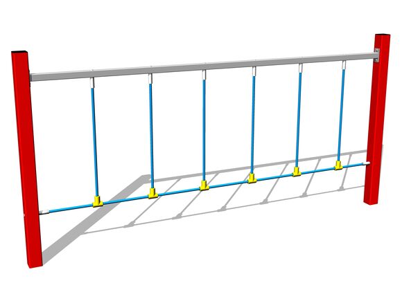 Affenspur Springseil - rot