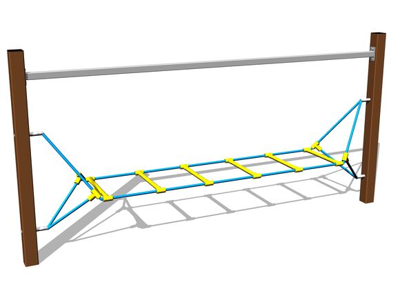 Affenspur Strickleiter - braun