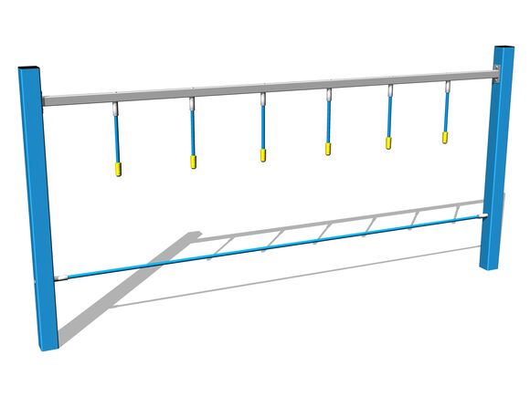 Affenspur Seilgriff - blau