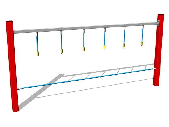 Affenspur Seilgriff - rot