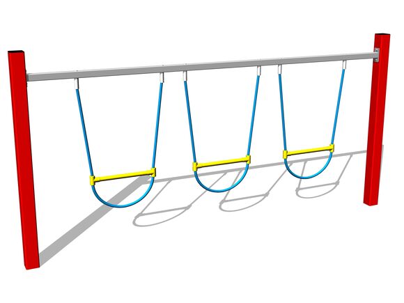 Affenspur Balancier Seilschlange - rot