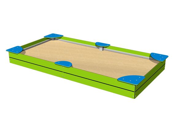 Sandkasten mit Sitzflächen 3x1,5 m PIP3015LB