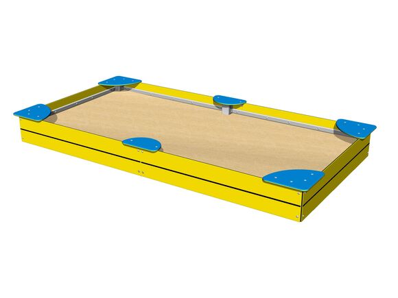 Sandkasten mit Sitzflächen 3x1,5 m PIP3015YB