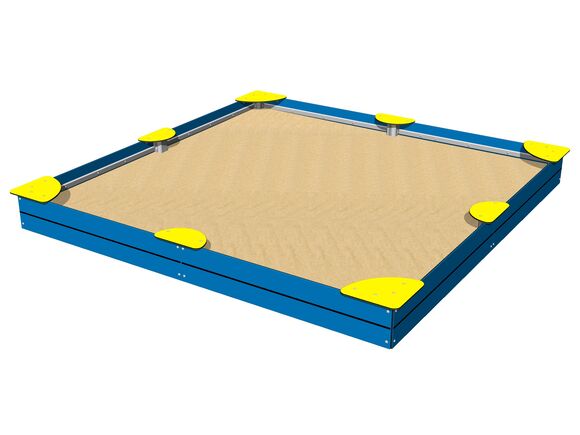 Sandkasten mit Sitzflächen 3x3 m PIP3030BY