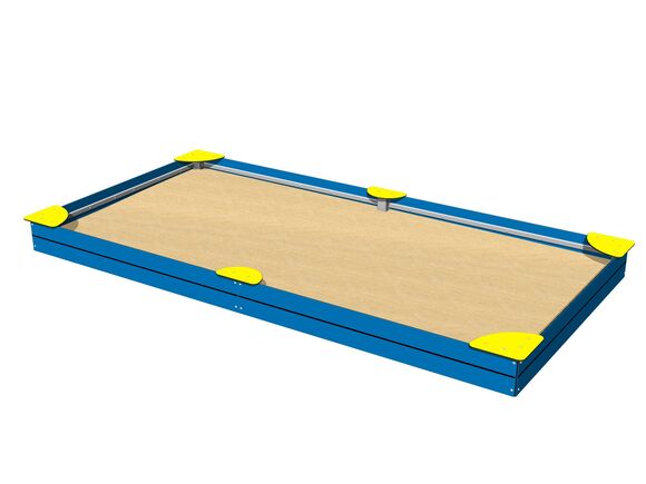 Sandkasten mit Sitzflächen 4x2 m PIP4020BY