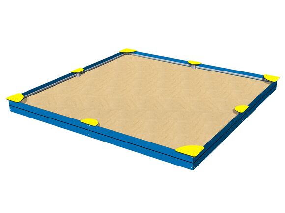 Sandkasten mit Sitzflächen 4x4 m PIP4040BY