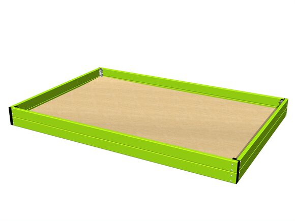Sandkasten 3x2m - Limette