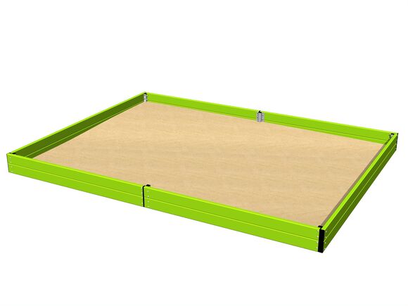 Sandkasten 4x3 m - Limette