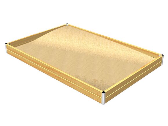 Sandkasten 4x3 m PI430D