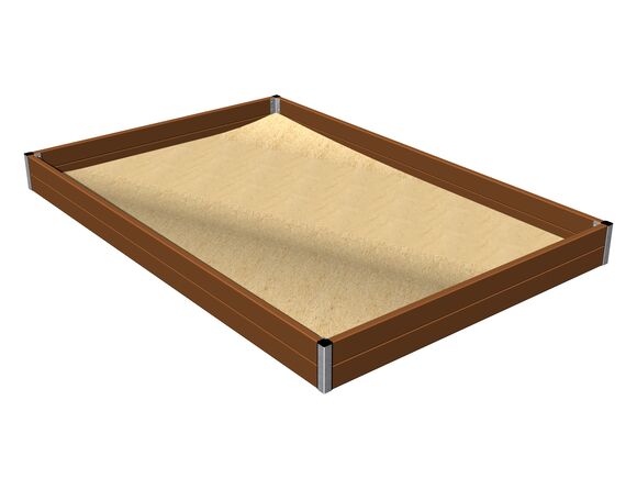 Sandkasten 3x2 m PI320KW - braun