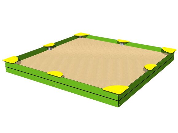 Sandkasten mit Sitzflächen 3x3 m PIH3030LY