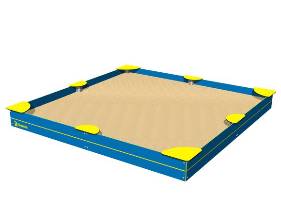 Sandkasten mit Sitzflächen 3x3 m PIP3030BY
