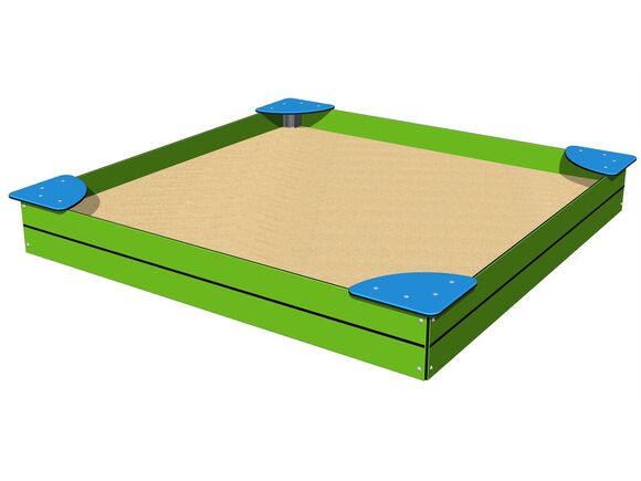 Sandkasten mit Sitzflächen 2x2 m PIH2020LB