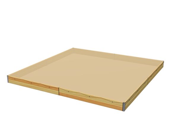 Sandkastenplane 4x4 m PZ442D