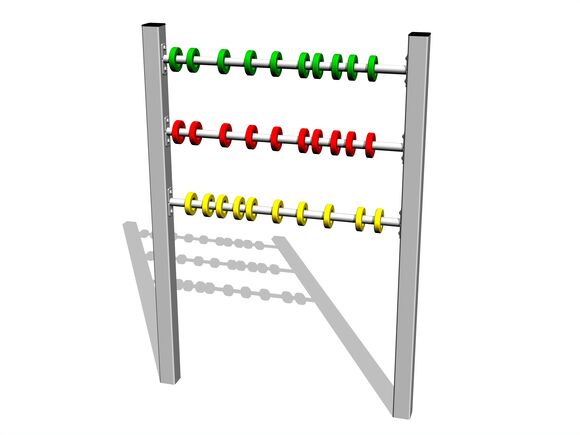 Rechentafel KTP6101KS - silber