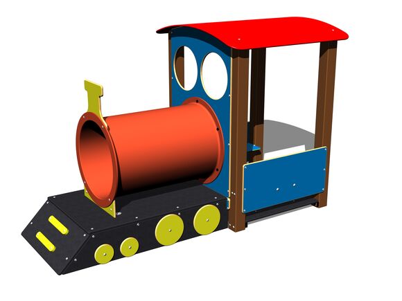 Lokomotive MA200KW - braun