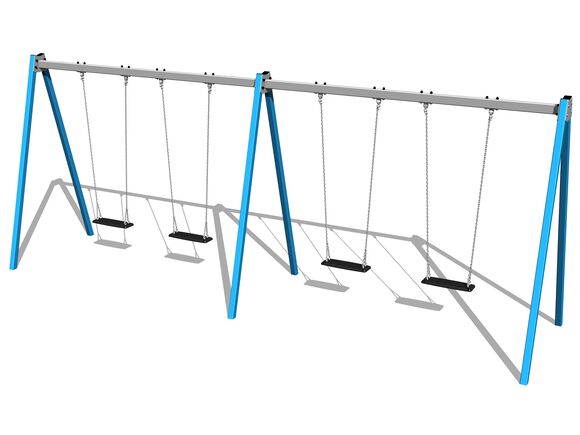 Ketten-Vierfachschauke RH6411KB - blau (f.h. 1,5 m)