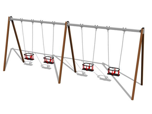 Ketten-Vierfachschauke RH6413KW- braun (f.h. 1,5 m)