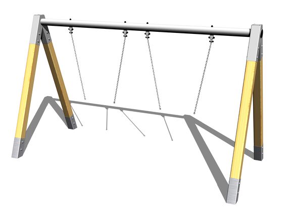 Ketten-Doppelschaukel RH210D (f.h.1 m)